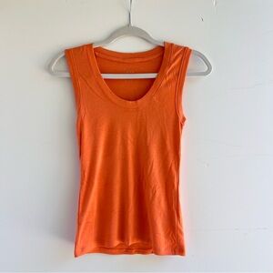 A New Day Orange Sleeveless Women's Top